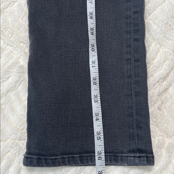 FRAME Le Nouveau Cropped Mid Rise Straight Leg Jeans - Picture 10 of 11